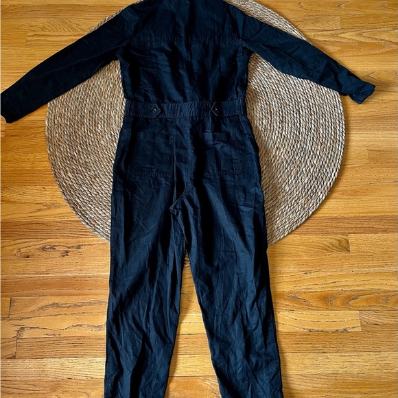 Wilfred Free “ Kal” utility jumpsuit sz 4 black - Picture 6 of 8